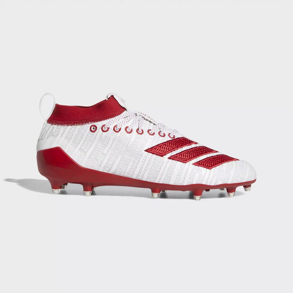 Adidas Adizero 8.0 Tacos de Futbol Blancos Para Hombre (MX-80865)